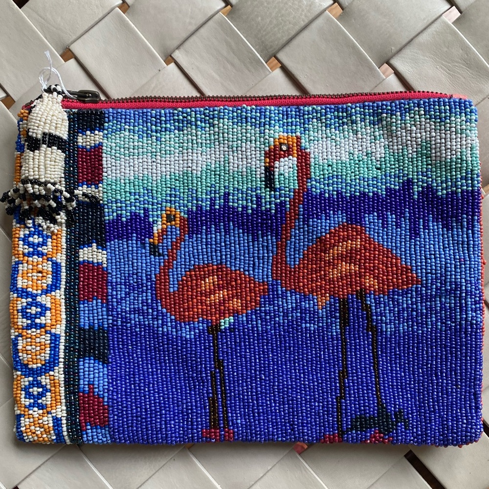 Beaded Anthropologie Clutch